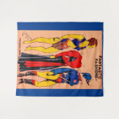 Princess Aura paper doll no. 1 Flash Gordon Wandkleed (Voorkant (horizontaal))