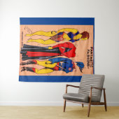 Princess Aura paper doll no. 1 Flash Gordon Wandkleed (In Situ (horizontaal))