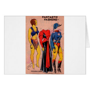 Princess Aura-papierpoppen van 1930 Flash Gordon