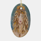 Princess Aurelie van Susan M. Epperly  Keramisch Ornament (Rechts)