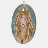 Princess Aurelie van Susan M. Epperly  Keramisch Ornament (Links)