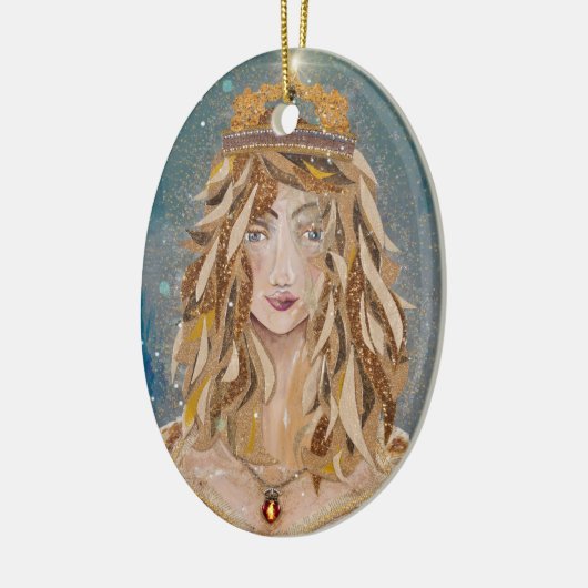 Princess Aurelie van Susan M. Epperly  Keramisch Ornament (Links)