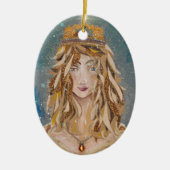 Princess Aurelie van Susan M. Epperly  Keramisch Ornament (Voorkant)