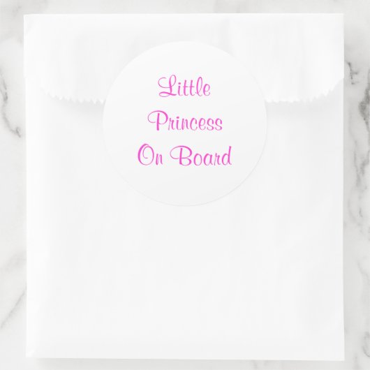 Princess auto sticker (Tas)