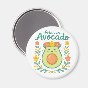 Princess Avocado Magneet