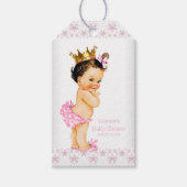 Princess Baby shower Cadeaulabel (Voorkant)