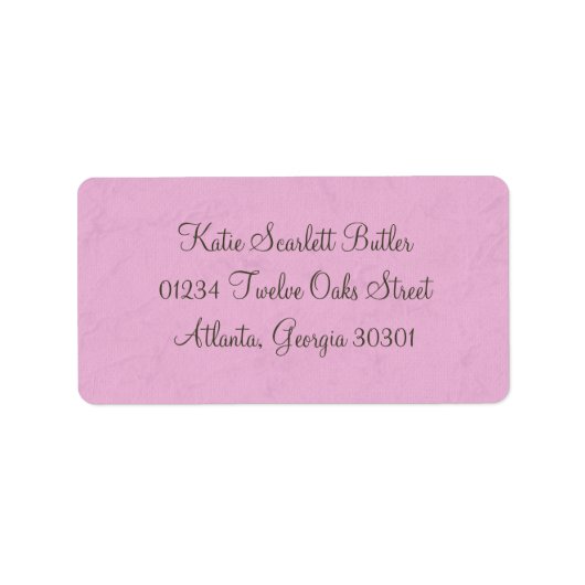 Princess Baby shower Etiket (Voorkant)