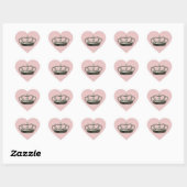 Princess Baby shower Favor Stickers (Vel)