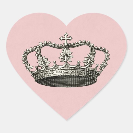 Princess Baby shower Favor Stickers (Voorkant)