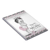  Princess Baby shower gastenboek Notitieboek (Rechterzijde)