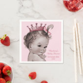  Princess Baby shower gepersonaliseerd Servet (Insitu)