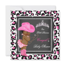 Princess Baby shower Girl Cowgirl Etnic