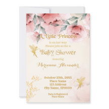 Princess Baby shower Invitation