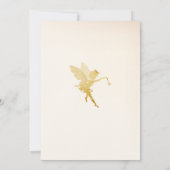 Princess Baby shower Invitation Kaart (Achterkant)