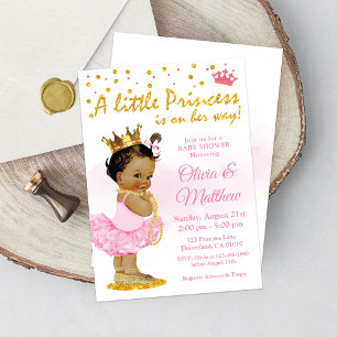 Princess Baby shower Invitation, Little Princess Kaart