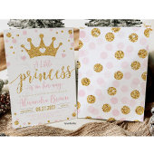 Princess Baby shower Invitation, Little Princess Kaart