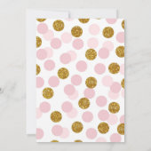 Princess Baby shower is een meisje Kaart (Achterkant)