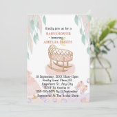 Princess Baby shower Kaart (Staand voorkant)