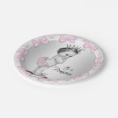  Princess Baby shower Papieren Borden Papieren Bordje (Gekanteld)