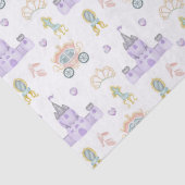 Princess Baby shower Pattern Tissuepapier (Detail)