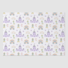 Princess Baby shower Pattern Tissuepapier