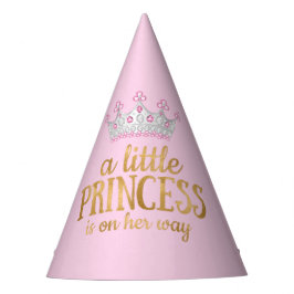 Princess Baby shower Roze Goud Zilveren Tiara Part Feesthoedjes