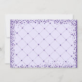 Princess Baby shower-uitnodiging Kaart (Achterkant)