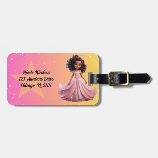 Princess Bagagelabel (Voorkant horizontaal)