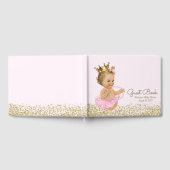 Princess Ballerina Baby shower gastenboek (Volledig)