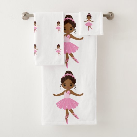 Princess Ballerina Bad Handdoek (Insitu)