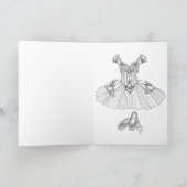 Princess Ballerina Kaart (Binnen)