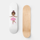 Princess Ballerina Persoonlijk Skateboard (Voorkant)
