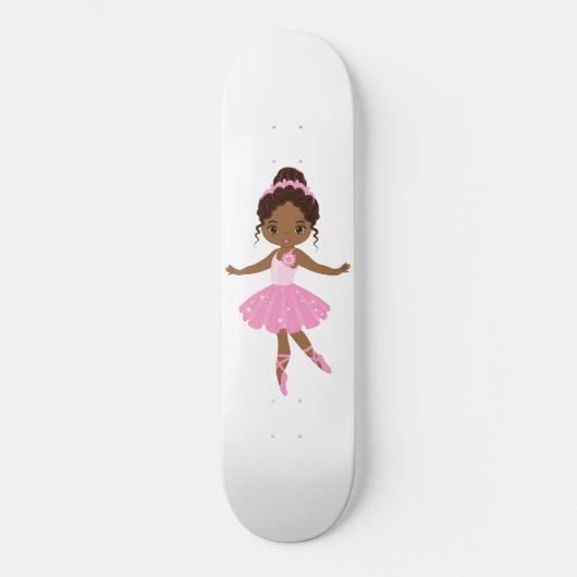 Princess Ballerina Persoonlijk Skateboard (Voorkant)