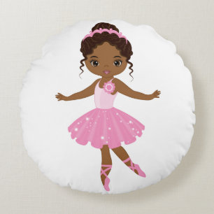 Princess Ballerina Rond Kussen