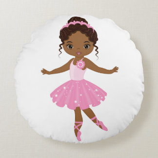Princess Ballerina Rond Kussen