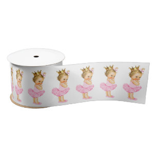 Princess Ballerina Tutu Baby Girl Satijnen Lint