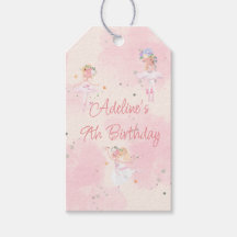 Princess Ballerina Verjaardagscadeau Labels