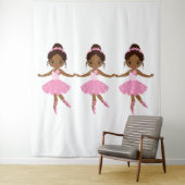 Princess Ballerina Wandkleed (In situ)