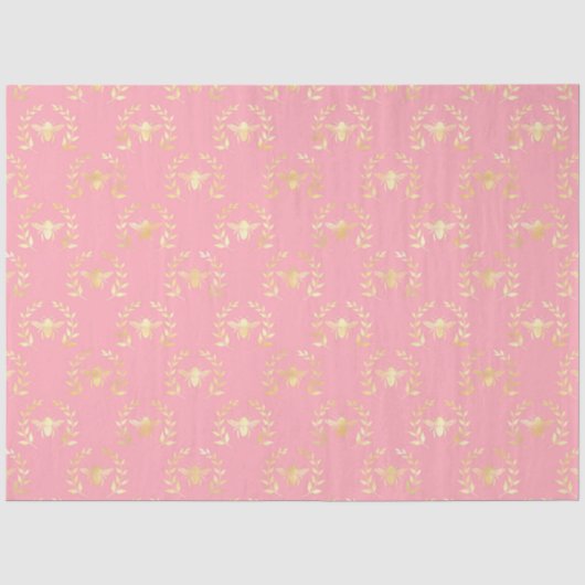 Princess Bee Serie Ontwerp #10 Tissuepapier (Voorkant)