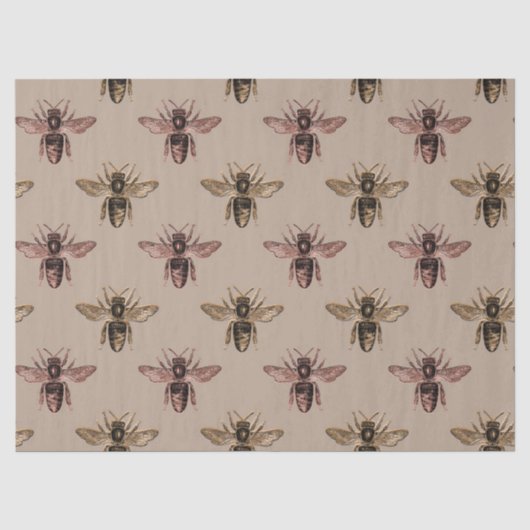 Princess Bee Serie Ontwerp 14 Tissuepapier (Voorkant)