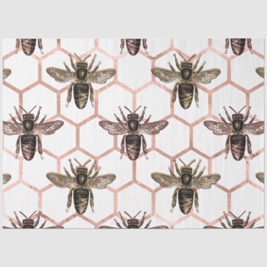 Princess Bee Serie Ontwerp 34 Tissuepapier (Voorkant)
