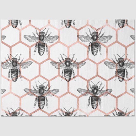 Princess Bee Serie Ontwerp 36 Tissuepapier (Voorkant)