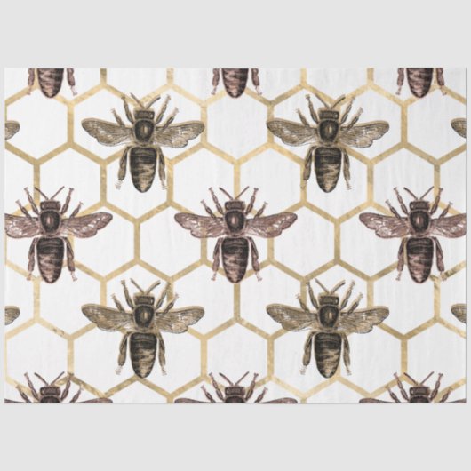 Princess Bee Serie Ontwerp 39 Tissuepapier (Voorkant)