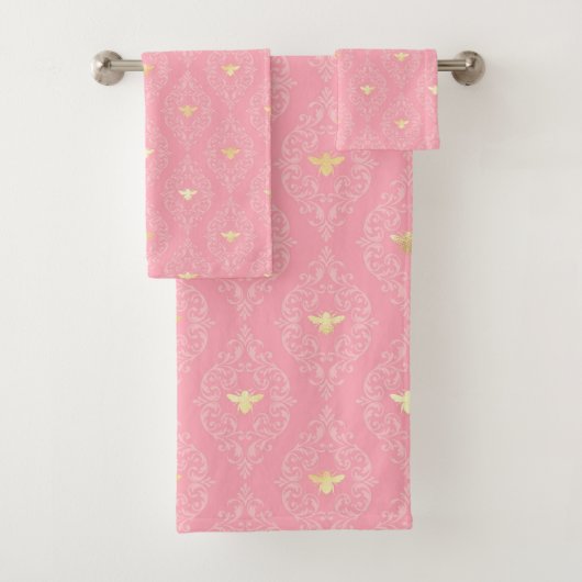 Princess Bee Serie Ontwerp #3 Bad Handdoek (Insitu)