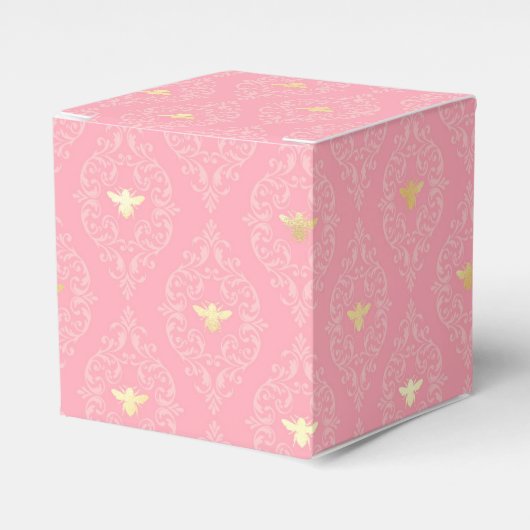 Princess Bee Serie Ontwerp #3 Bedankdoosjes (Voorkant Zijde)