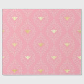 Princess Bee Serie Ontwerp #3  Cadeaupapier (Vlak)