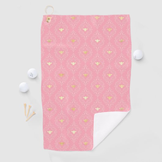 Princess Bee Serie Ontwerp #3 Golfhanddoek (Insitu)