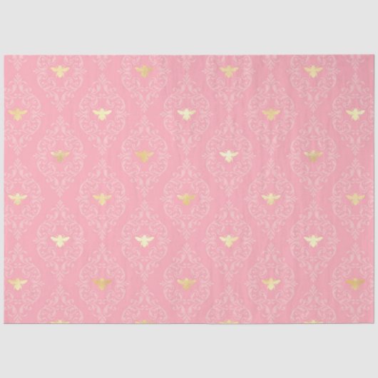 Princess Bee Serie Ontwerp #3 Tissuepapier (Voorkant)
