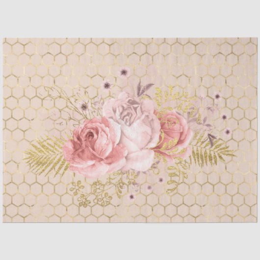Princess Bee Serie Ontwerp 46 Tissuepapier (Voorkant)
