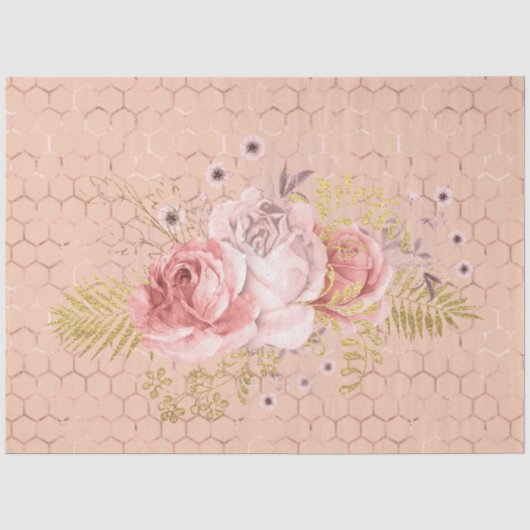 Princess Bee Serie Ontwerp 48 Tissuepapier (Voorkant)